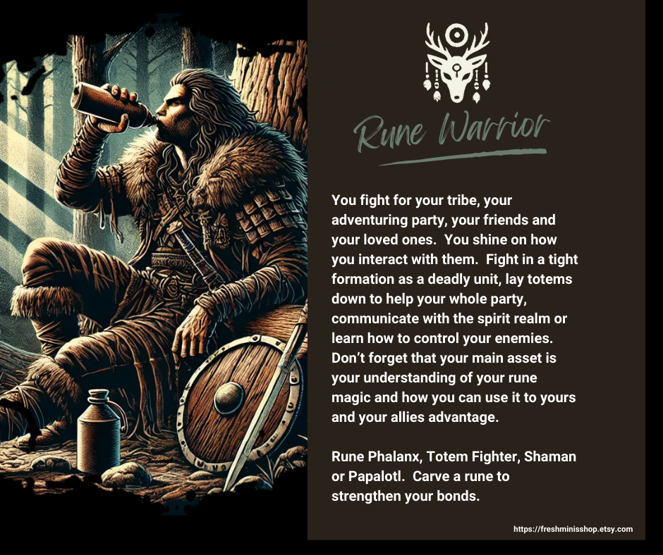 Plague Doctor - Rune Warrior - Martyr - Class PDF